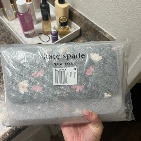 Kate Spade Black Floral Crossbody Bag - Picture 5 of 7